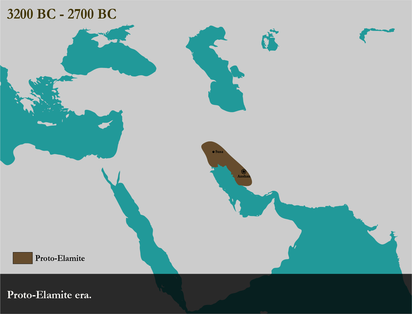 イランの歴史_古代イランの勢力図